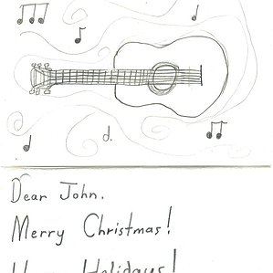 A Christmas Card from Andreana to John 3