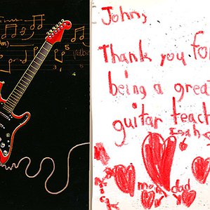 A Thank You Card from Isabella to John