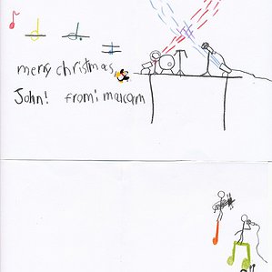 A Christmas Card from Malcolm to John