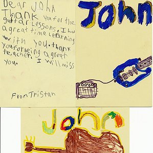 A Thank You Card to John from Tristan
