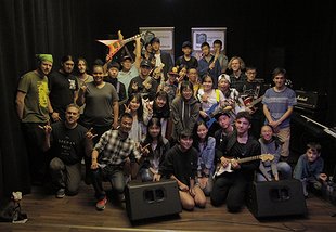Taiwan Students Join Teens Rock! Band Camp